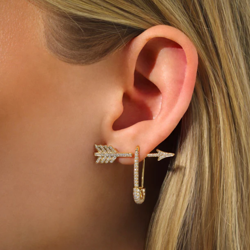 Anita Ko Diamond Arrow Earring Jacket (single)