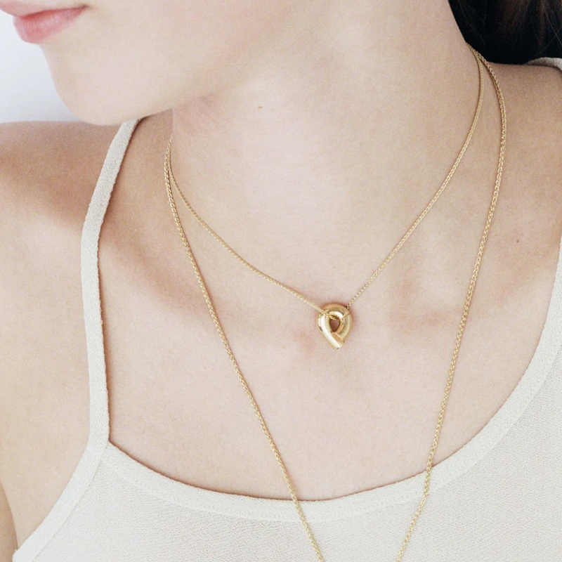 Tabayer Oera Mini 18K Yellow Gold Pendant Necklace