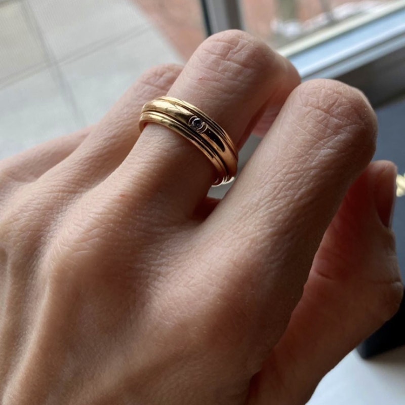Piaget 18k Rose Gold Possession Spinning Band Ring