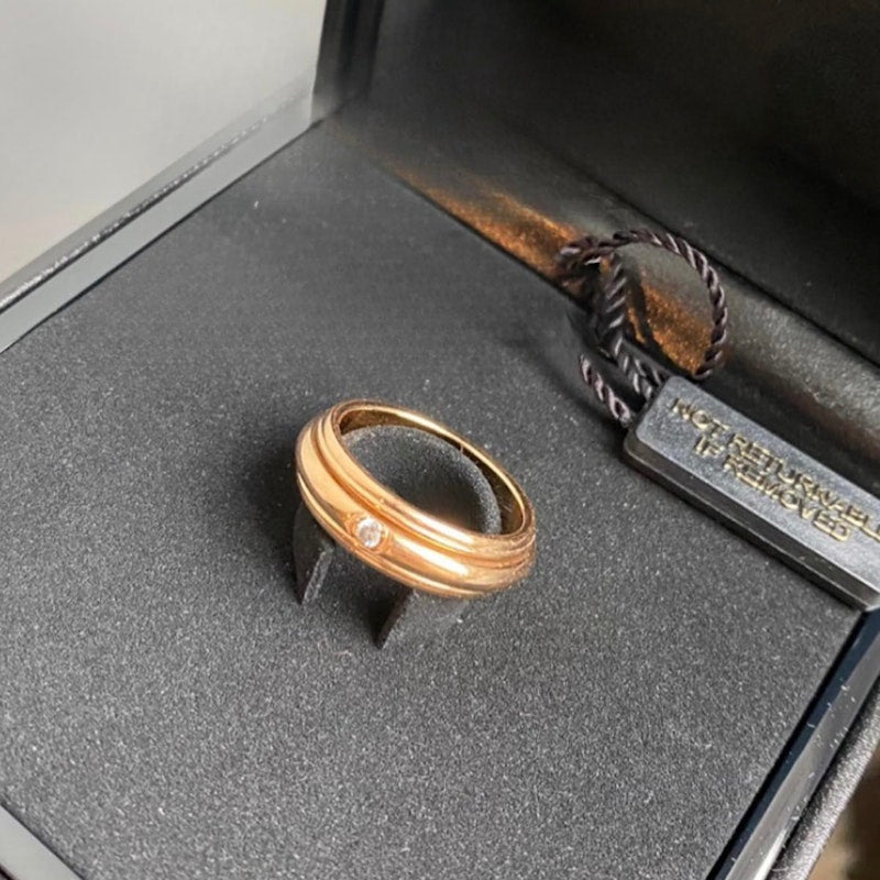 Piaget 18k Rose Gold Possession Spinning Band Ring