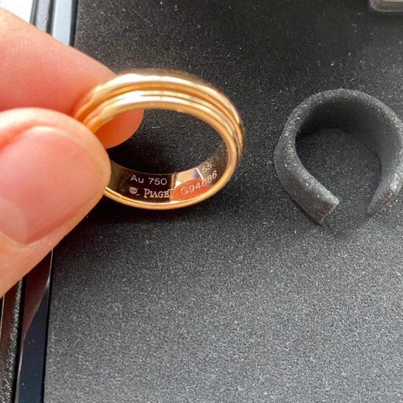 Piaget 18k Rose Gold Possession Spinning Band Ring