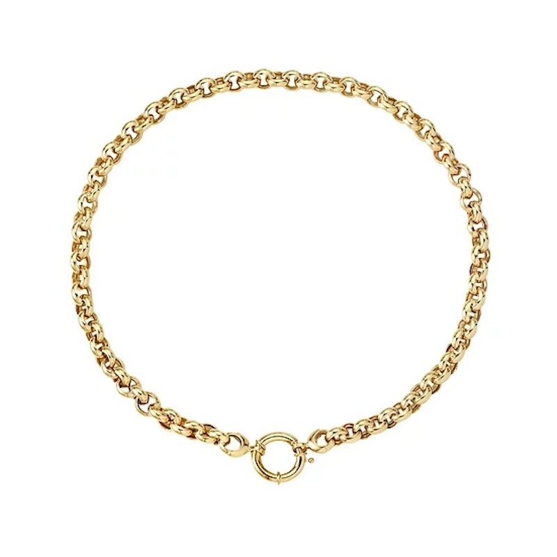 Lionheart Rolo 8mm Link Chain with Sailor Spring Clasp