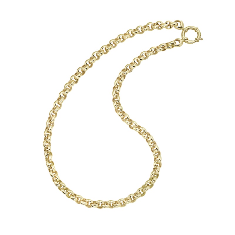 Lionheart Rolo 8mm Link Chain with Sailor Spring Clasp