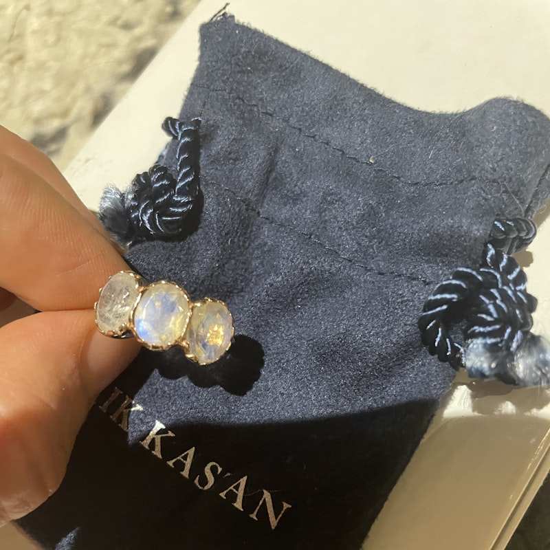 Arik Kastan Trio Moonstone Ring