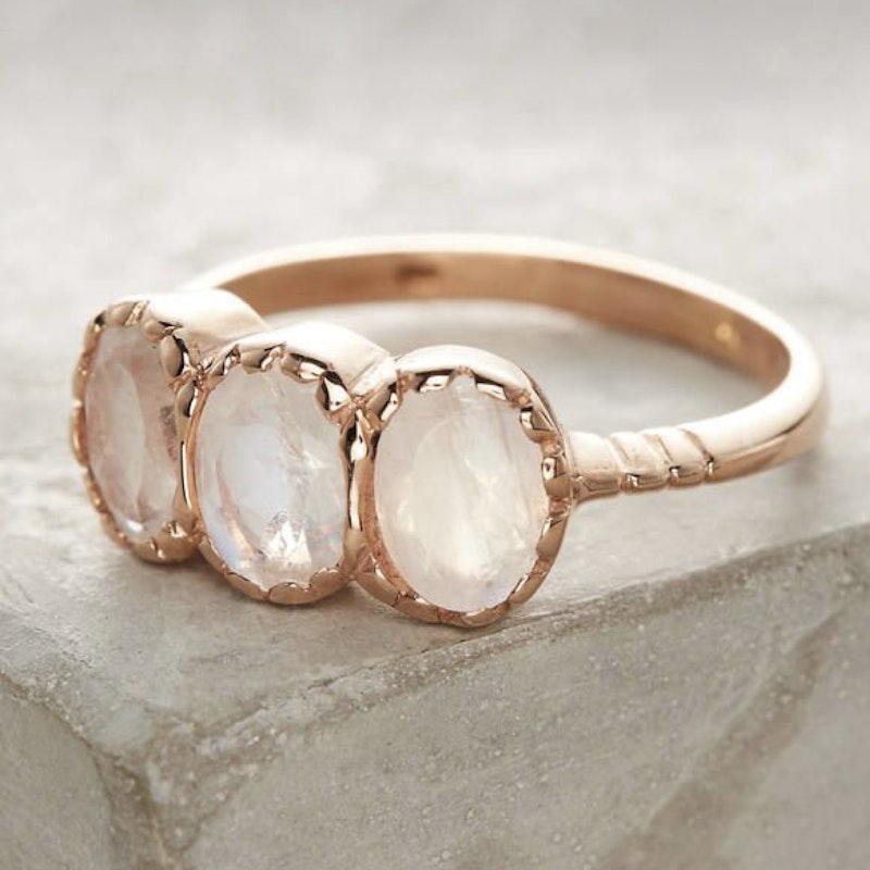 Arik Kastan Trio Moonstone Ring