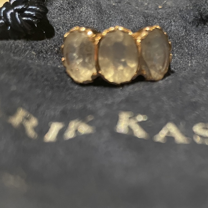 Arik Kastan Trio Moonstone Ring