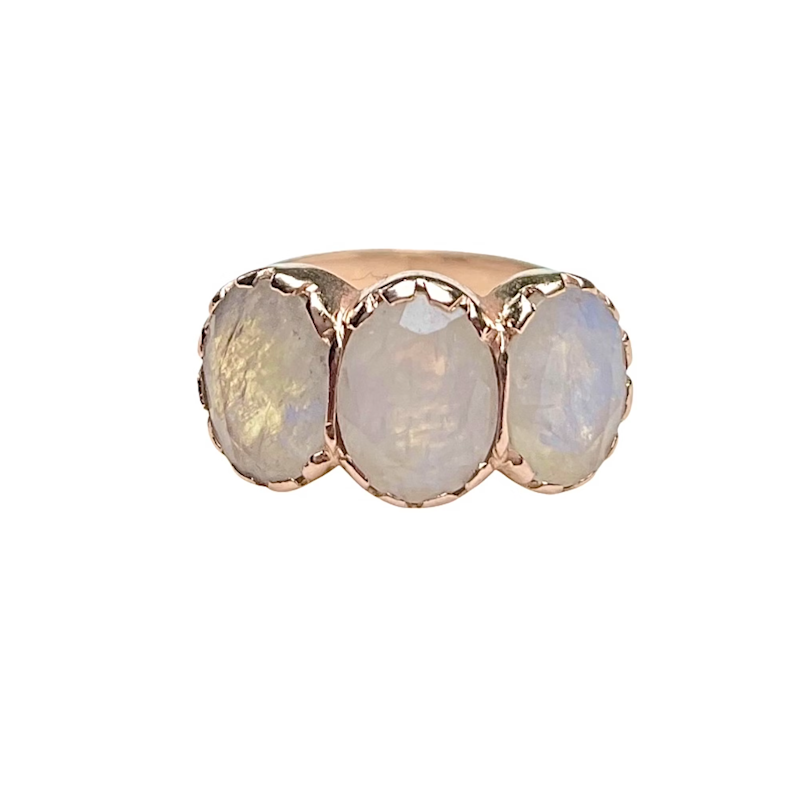 Arik Kastan Trio Moonstone Ring