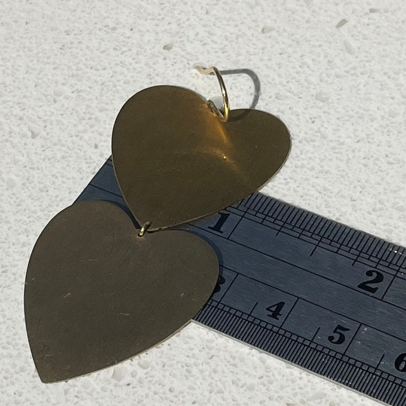 Irene Neuwirth 18k Yellow Gold Classic Double Love Earrings