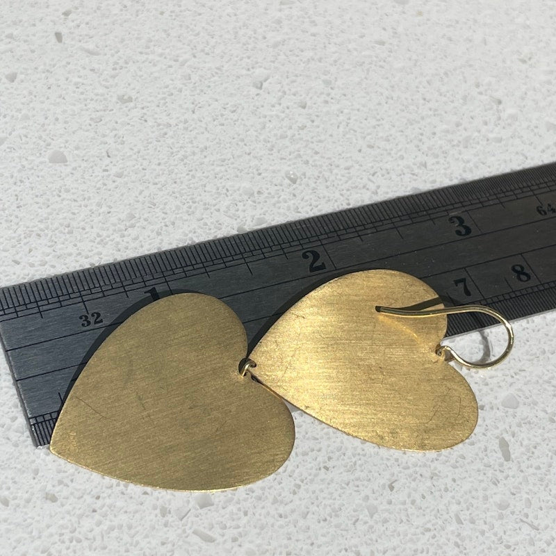 Irene Neuwirth 18k Yellow Gold Classic Double Love Earrings