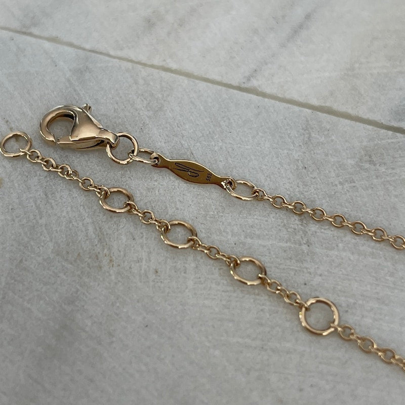 Jacquie Aiche Diamond Evil Eye Anklet