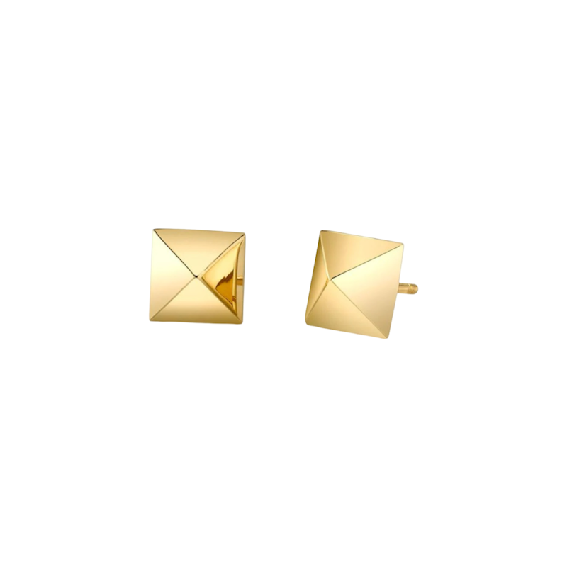 Anita Ko 14k Yellow Gold Spike Stud Earrings