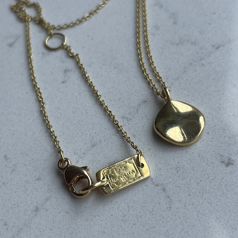 Ippolita 18k Gold Small Flower Diamond Pendant Necklace
