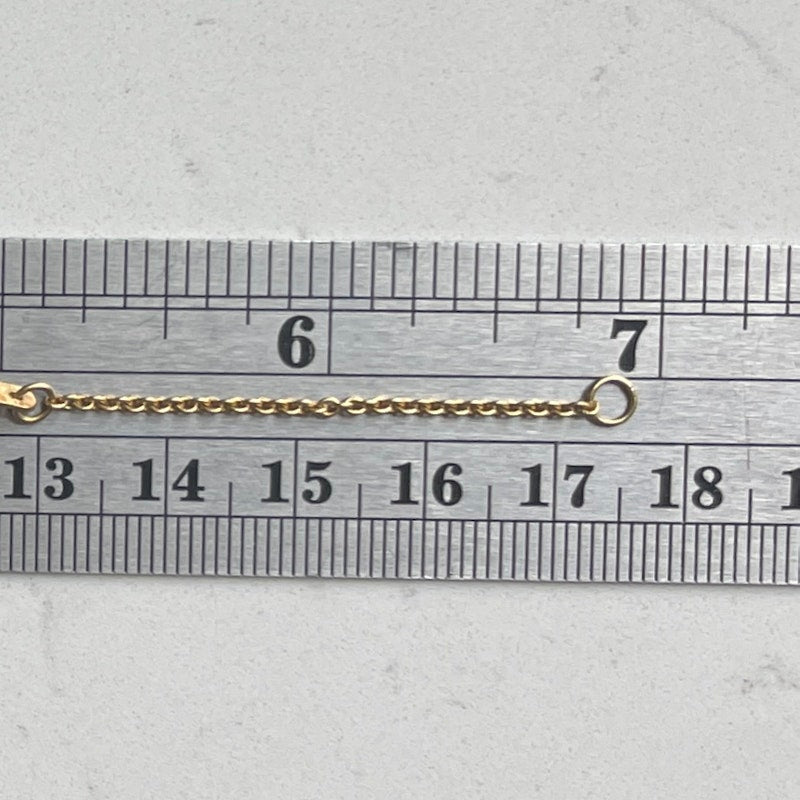 18k Yellow Gold and Raw Diamond Bracelet