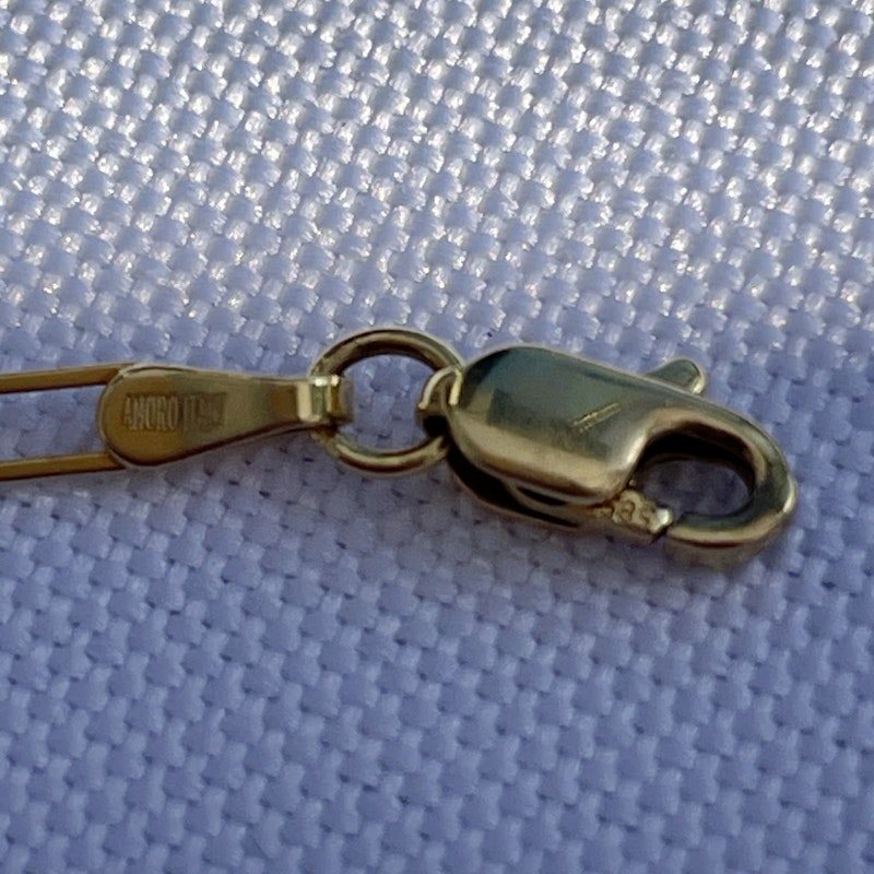 14k Yellow Gold Raw Emerald Paperclip Chain Bracelet