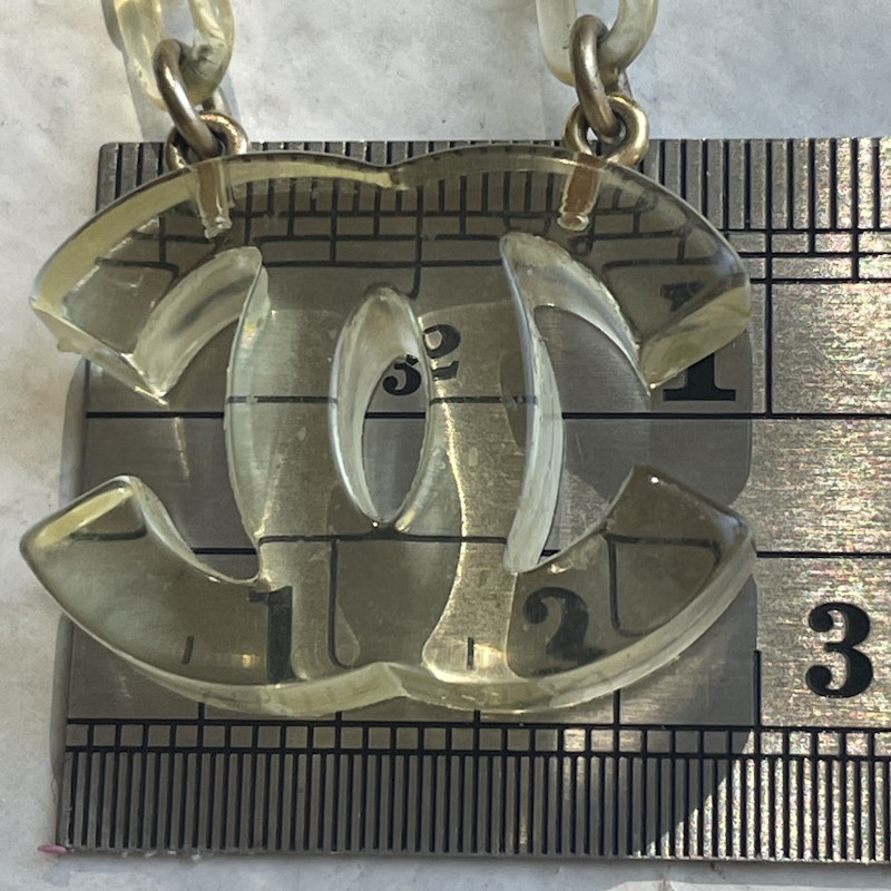 Chanel Ice Cube Collection Necklace and Earring Set