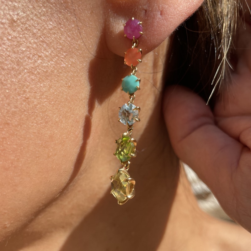 Ippolita Summer Rainbow Drop Earrings