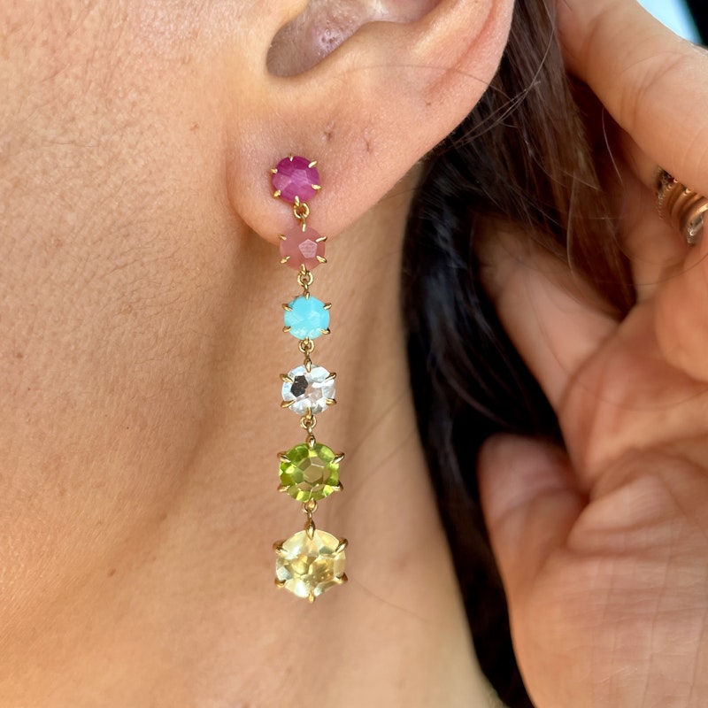 Ippolita Summer Rainbow Drop Earrings