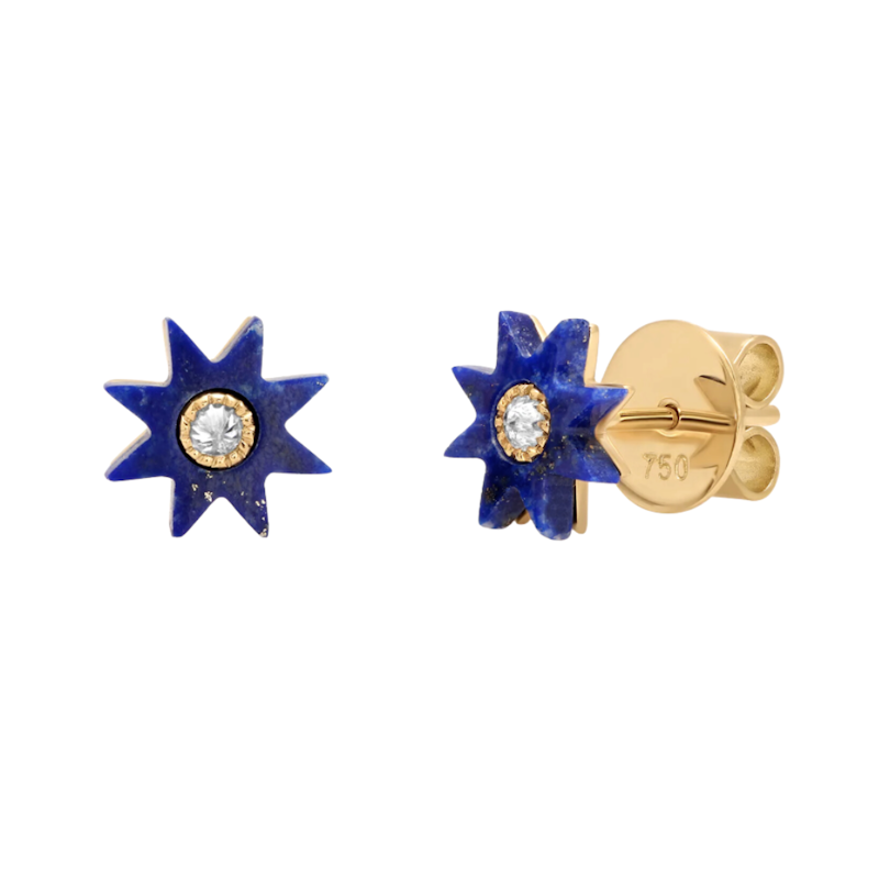 Colette Hardstone Studs Lapis