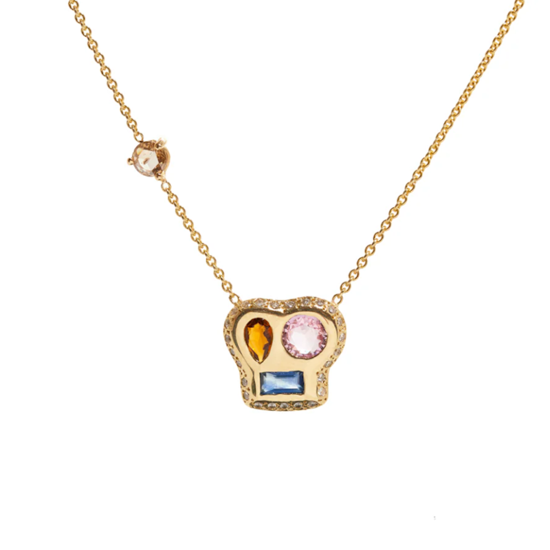 The Maxine Necklace with Sapphires by Scosha