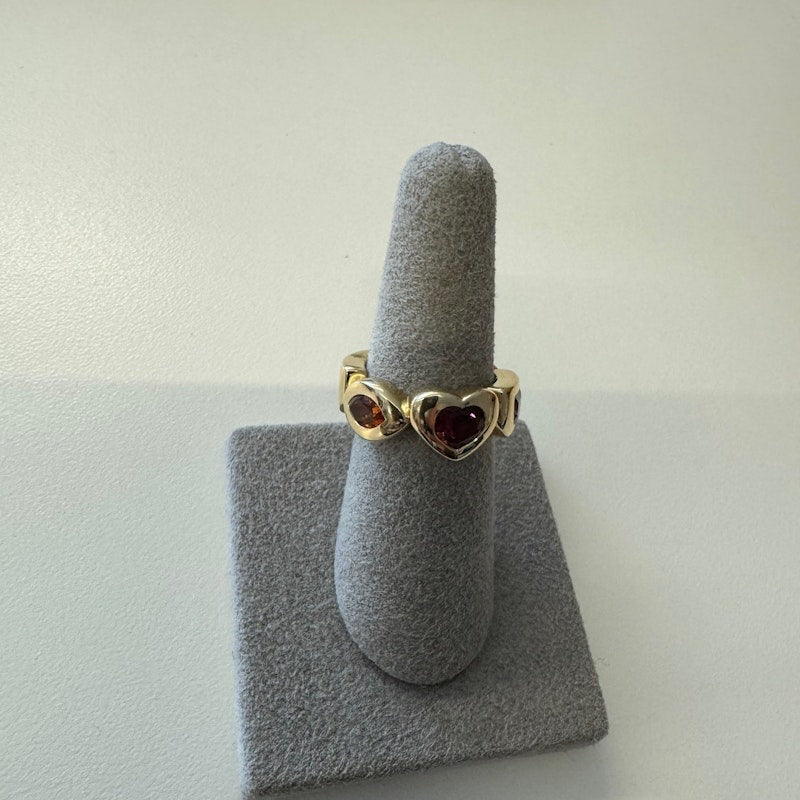 Robinson Pelham Medium Rainbow Eye Ring sz 7