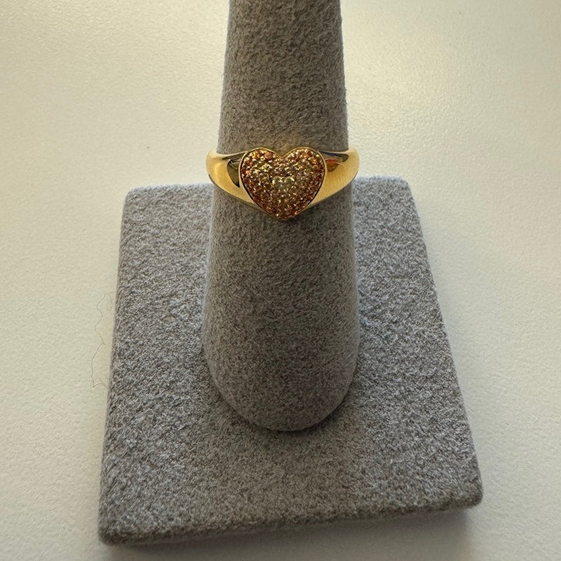 Emily P Wheeler Lucy Ombre Sapphire Ring sz 7