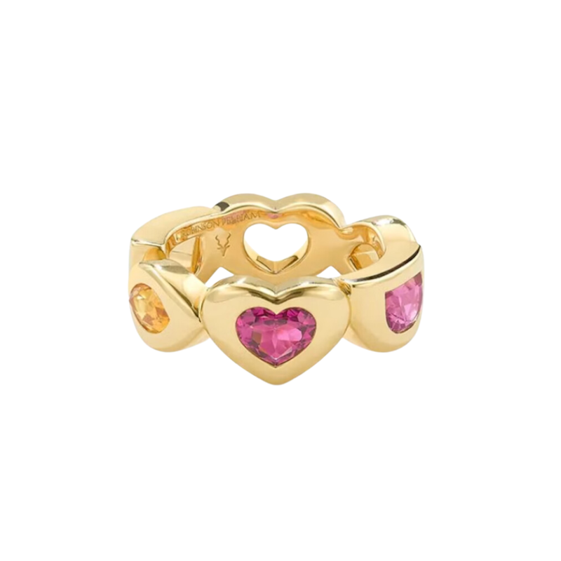 Robinson Pelham Medium Rainbow Eye Ring sz 7