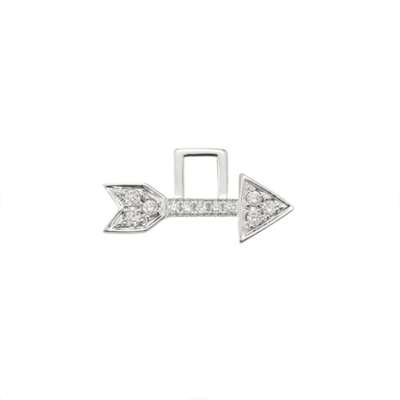 Robinson Pelham Arrow EarWish White Gold (right)