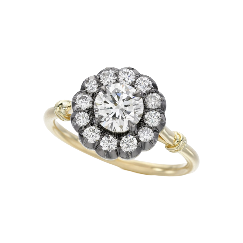 Jessica McCormack Daisy Diamond Halo Ring
