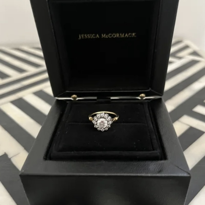 Jessica McCormack Daisy Diamond Halo Ring