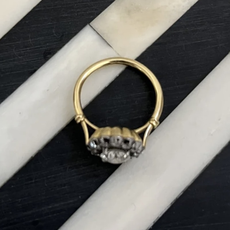 Jessica McCormack Daisy Diamond Halo Ring