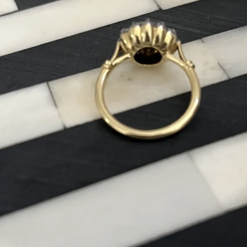 Jessica McCormack Daisy Diamond Halo Ring