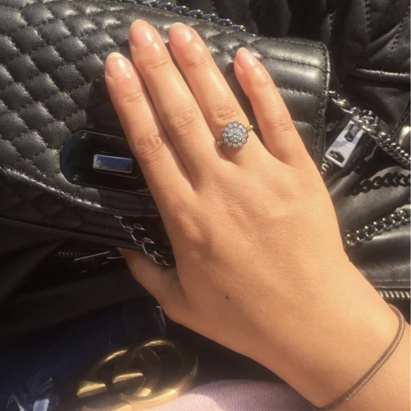 Jessica McCormack Daisy Diamond Halo Ring