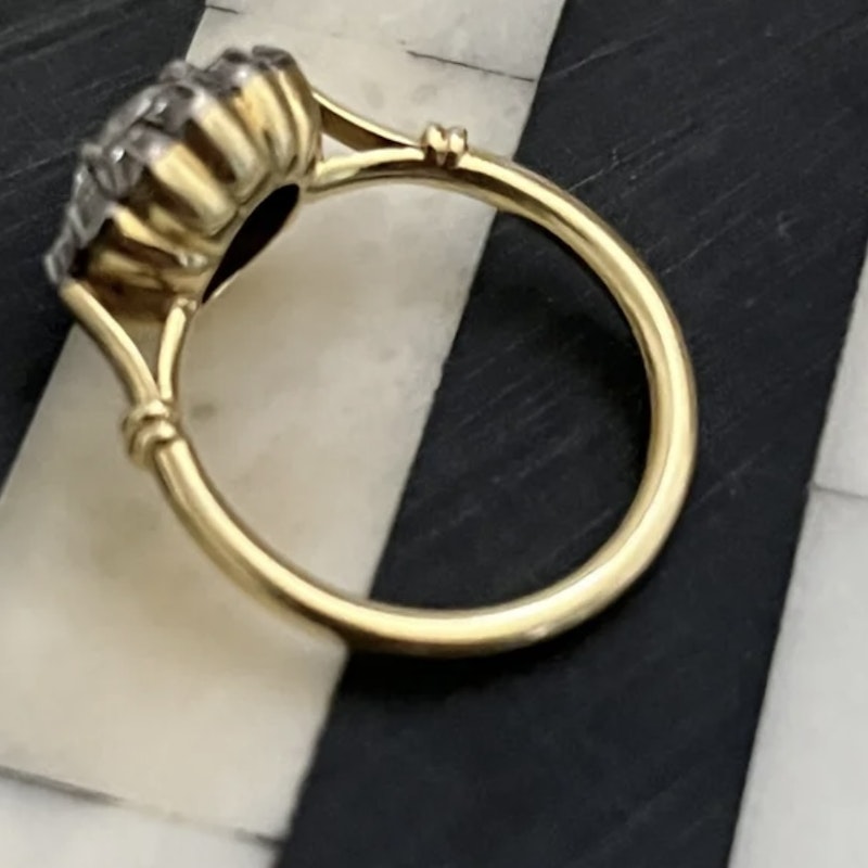 Jessica McCormack Daisy Diamond Halo Ring