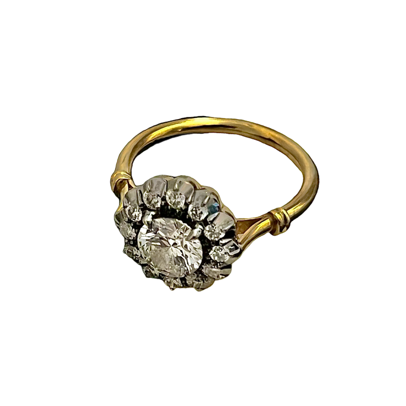 Jessica McCormack Daisy Diamond Halo Ring