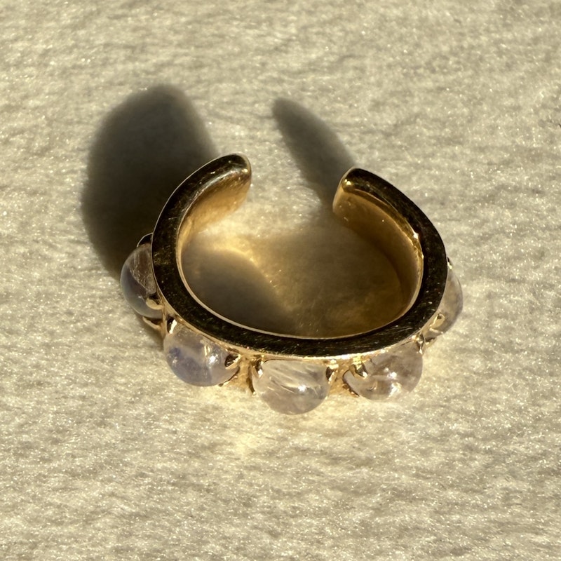 The Last Line Moonstone Ear Cuff