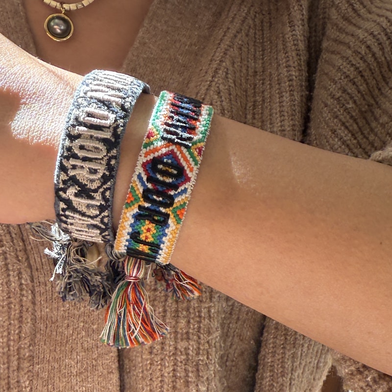 Christian Dior J'Adior Friendship Bracelet Multicolor