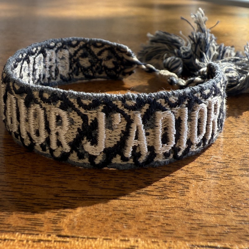 Christian Dior J'Adior Friendship Bracelet Navy