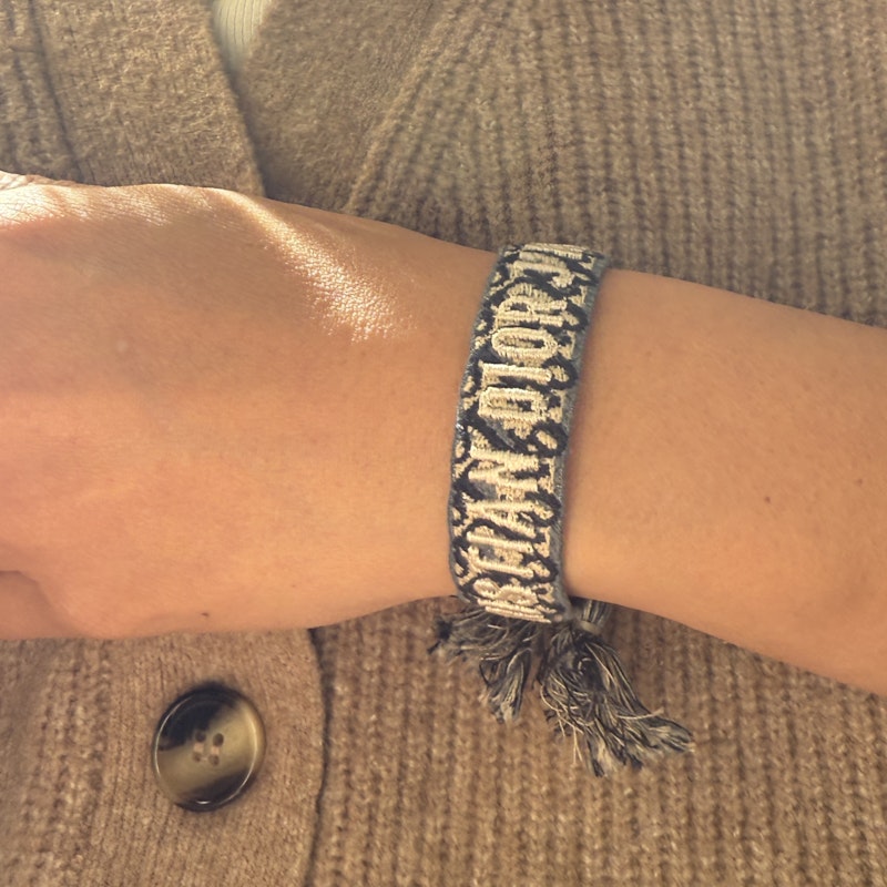 Christian Dior J'Adior Friendship Bracelet Navy