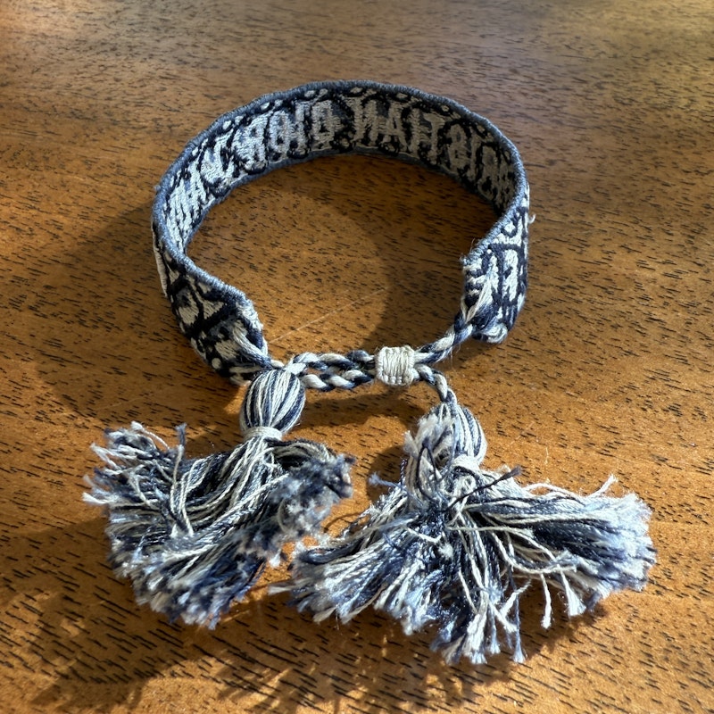 Christian Dior J'Adior Friendship Bracelet Navy