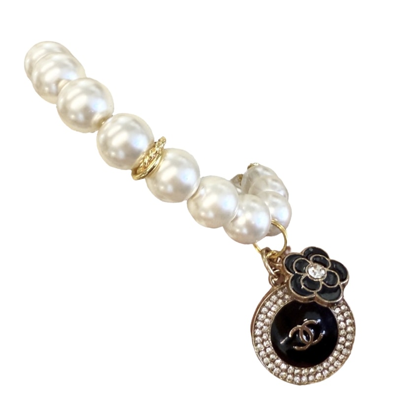 Chanel Pearl Charm Bracelet