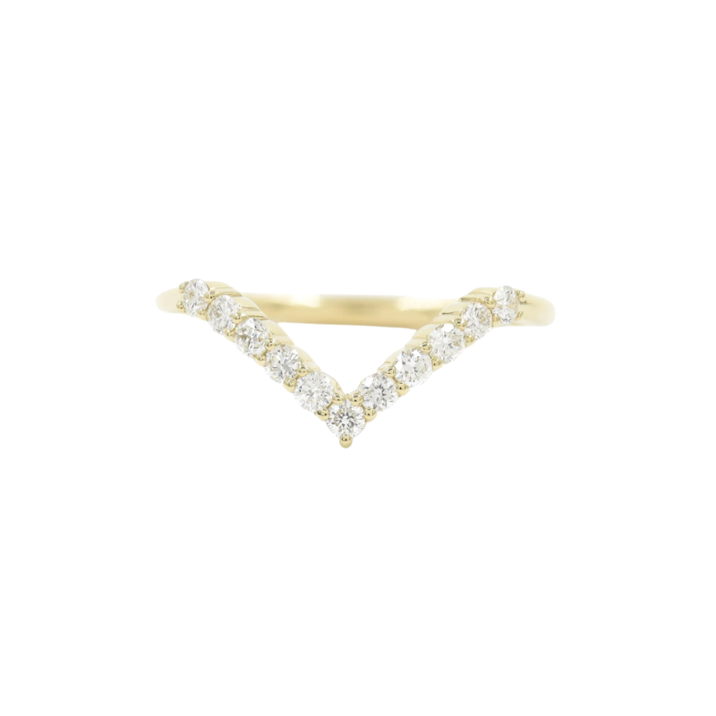 Bondeye Jewelry 14k Yellow Gold Vital Diamond Ring
