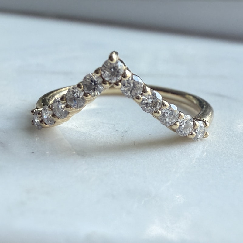Bondeye Jewelry 14k Yellow Gold Vital Diamond Ring