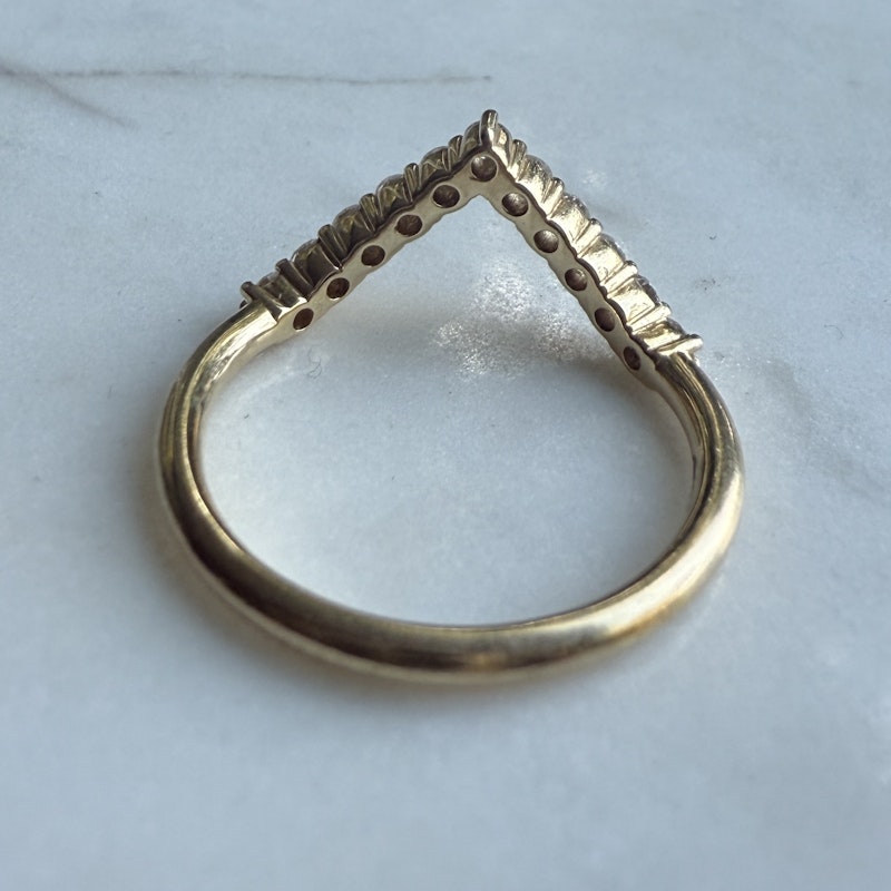 Bondeye Jewelry 14k Yellow Gold Vital Diamond Ring