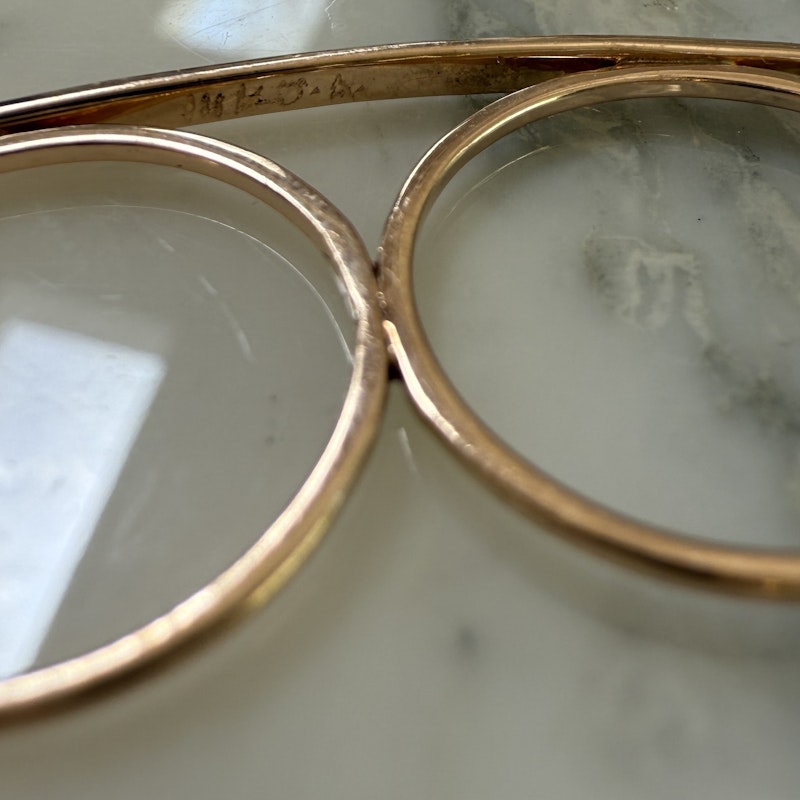 Jacquie Aiche 14k Rose Gold Diamond Pavé Bar Knuckle Ring