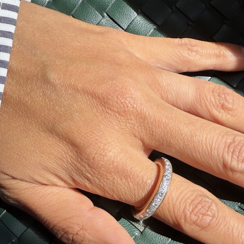 Pomellato 18k Rose Gold Diamond Iconica Ring