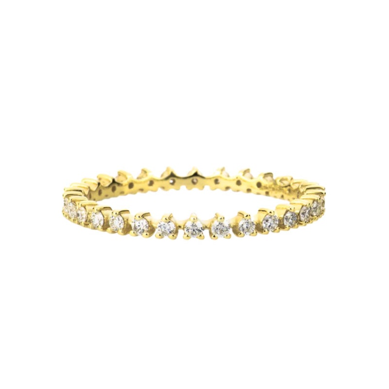 ILA 14k Yellow Gold Reed Diamond Ring
