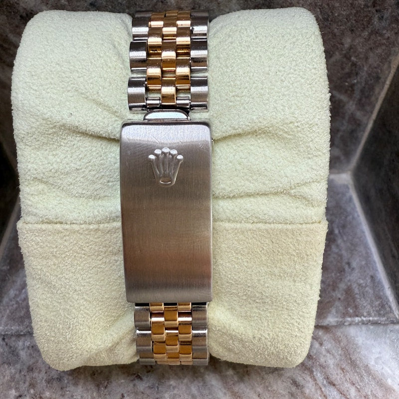 Rolex Datejust 31mm Champagne Dial with 18k Yellow Gold and Stainless Steel Jubilee Band