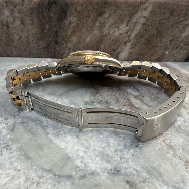 Rolex Datejust 31mm Champagne Dial with 18k Yellow Gold and Stainless Steel Jubilee Band