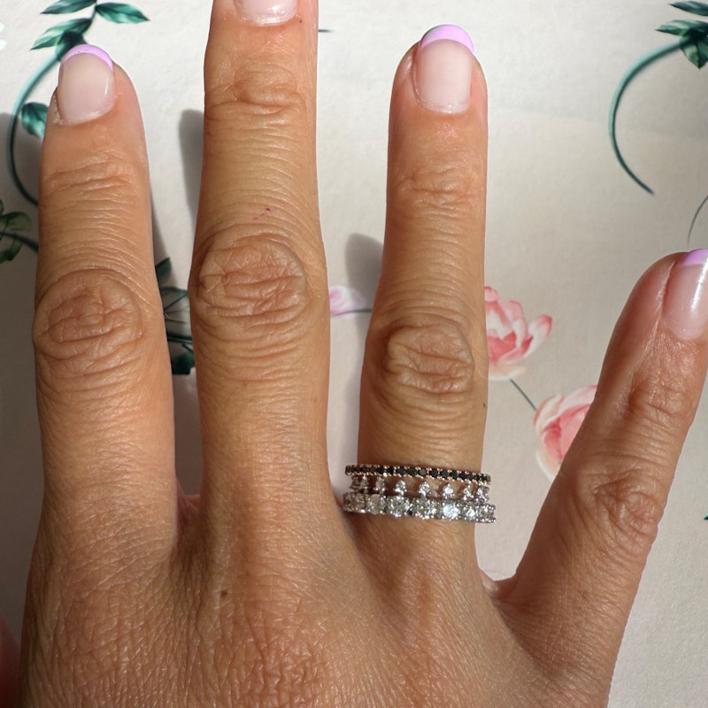 Meredith Marks 14k Rose Gold Josephine Black Diamond Ring