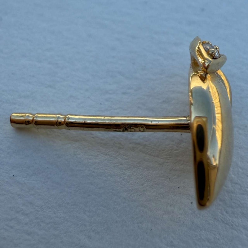 Sorellina 18k Yellow Gold Lemon Stud Earrings